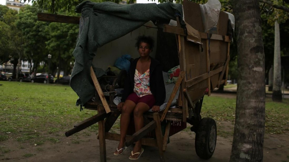 FOTO: Dilema Brasil Mengatasi Tunawisma