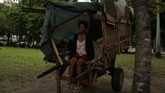 FOTO: Dilema Brasil Mengatasi Tunawisma Tunawisma di Rio de Janeiro menjadi dilema bagi Brasil, meski pemerintah telah membangun penampungan bagi mereka. (REUTERS/Pilar Olivares)