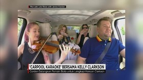 Kelly Clarkson Kencan Spontan dalam 'Carpool Karaoke'