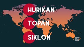VIDEO: Kenali Beda Siklon, Topan dan Hurikan