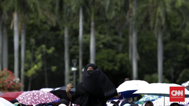 FOTO: Gema Maulid Nabi Muhammad di Monas