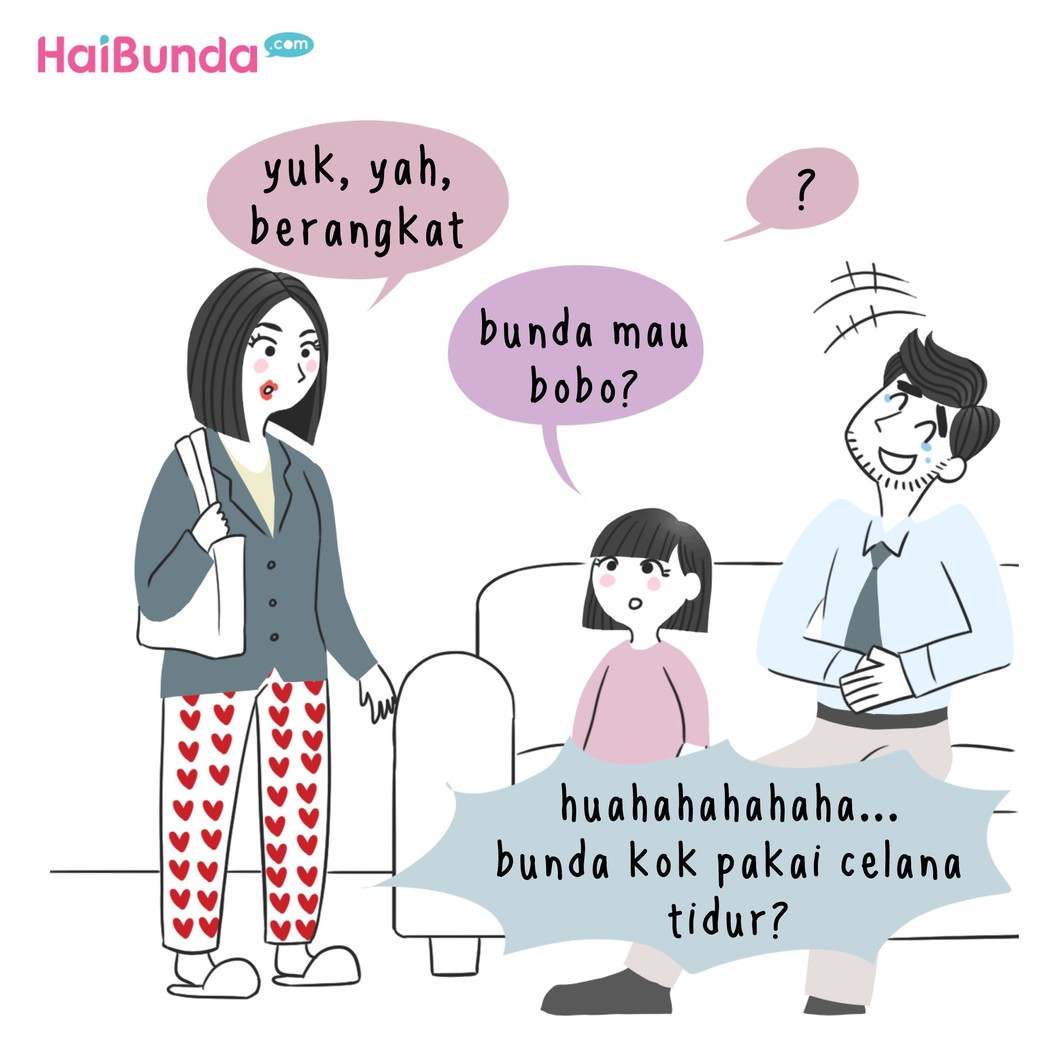 Gara-gara butuh piknik, Bunda jadi halu. Kalau Bunda pas butuh piknik, biasanya halunya gimana nih, Bun? Yuk bagiin ceritanya di kolom komentar.