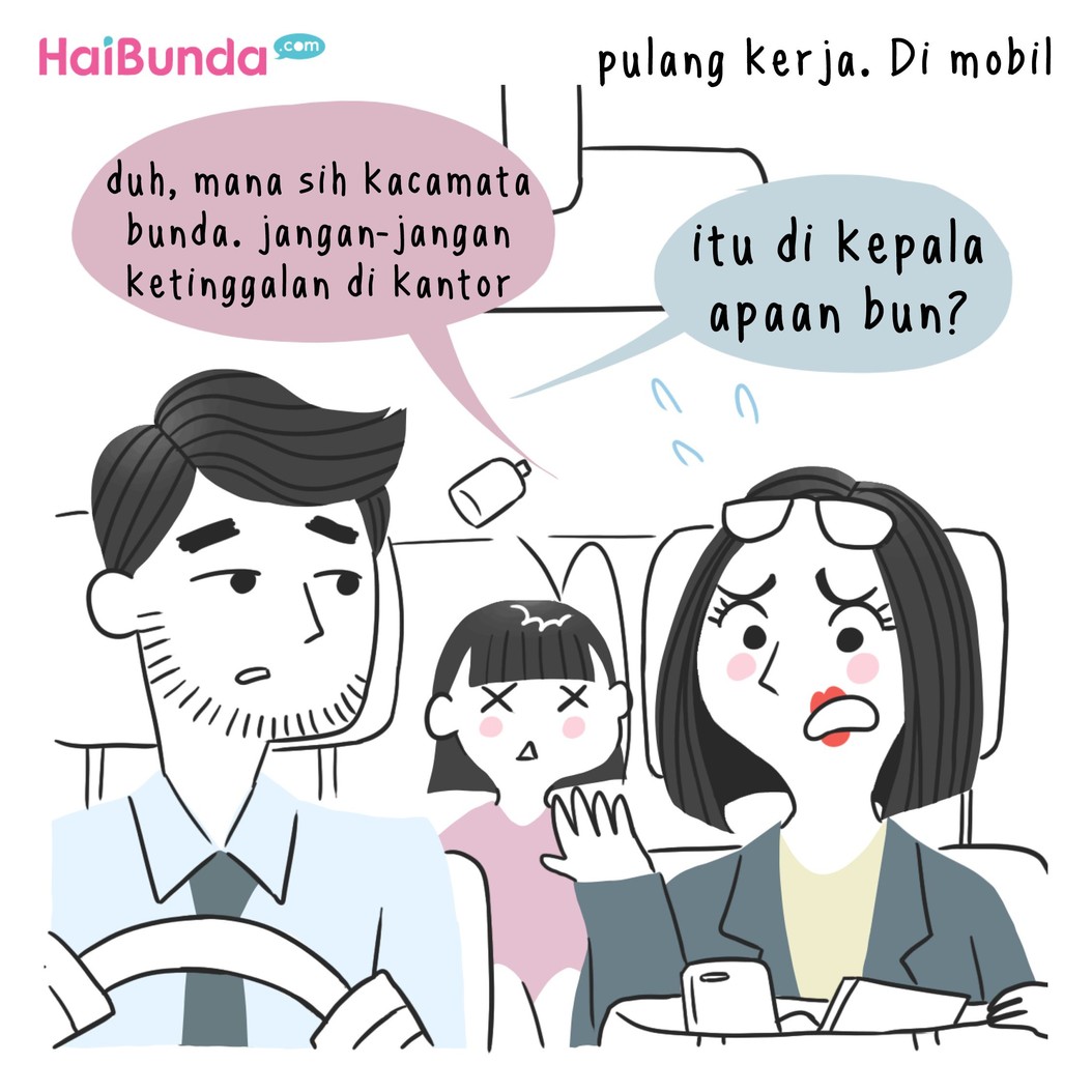 Gara-gara butuh piknik, Bunda jadi halu. Kalau Bunda pas butuh piknik, biasanya halunya gimana nih, Bun? Yuk bagiin ceritanya di kolom komentar.