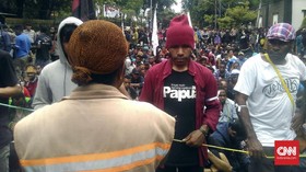 Aksi Tuntut Pembebasan Papua di Jakarta Berakhir Damai
