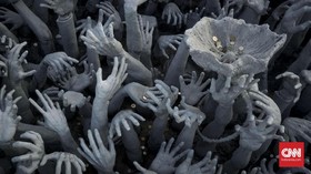 FOTO: Kemilau 'Surga' di White Temple