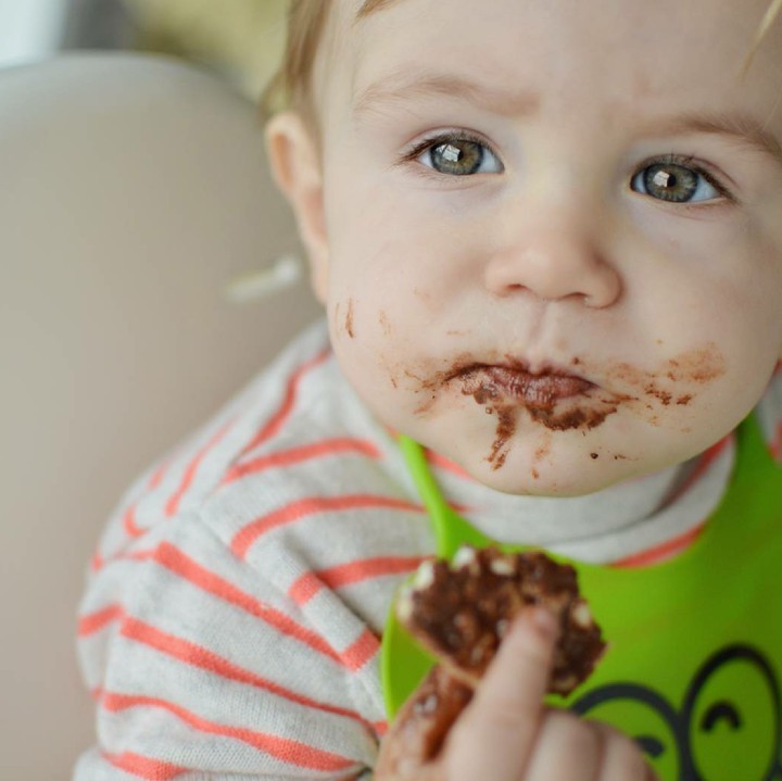 <p>Innocent banget wajah si kecil yang satu ini walaupun mulutnya belepotan. (Foto: Instagram/ @bestkidever.be)  </p>