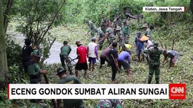 Eceng Gondok Picu Banjir di Klaten