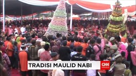 Maulid Nabi, Warga Tanah Air Rayakan dengan Berbagai Tradisi