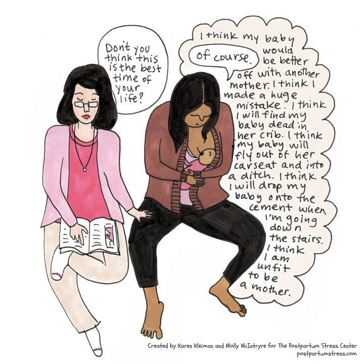 <p>Orang melihat kita 'bahagia' karena baru punya anak, padahal rasanya ingin ngeluh macam-macam. (Foto: Karen Kleiman & Molly Mcintyre/The Postpartum Stress Center)</p>