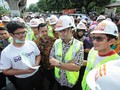 Tambah Ruang Ekspresi, Tiang Jalan Layang Jakarta Dipercantik