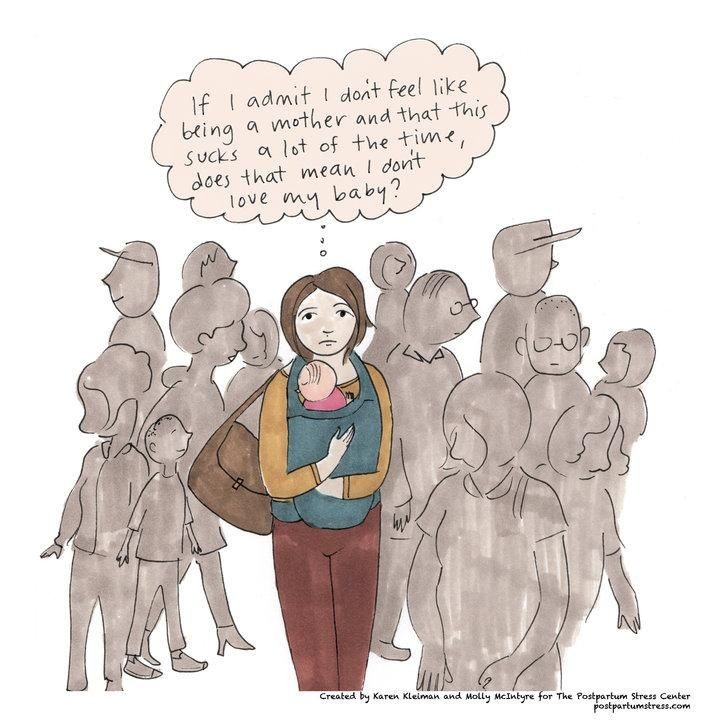 <p>Kalau terang-terangan ngaku lelah jadi ibu, maka orang lain menilai kita ibu yang buruk, dan penilaian orang itu nyeremin. (Foto: Karen Kleiman & Molly Mcintyre/The Postpartum Stress Center)</p>