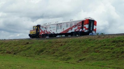 Kereta Api Makassar-Parepare Mulai Diuji Coba Gratis