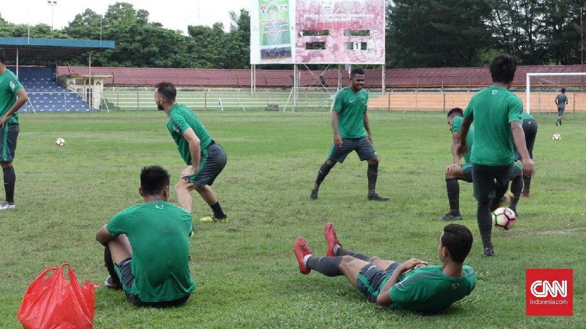 FOTO: Egy Maulana Korban Kejailan di Latihan Timnas Indonesia