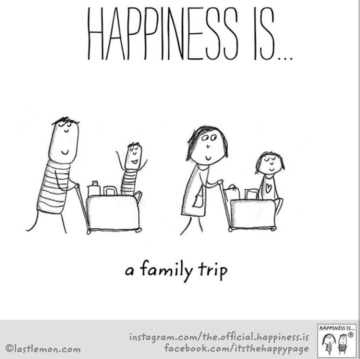<p>Sehari-hari disibukkan dengan aktivitas kantor, makanya kalau bisa melakukan family trip rasanya bahagia sampai nggak bisa berkata-kata. (Foto: Instagram @the.official.happiness.is)</p>