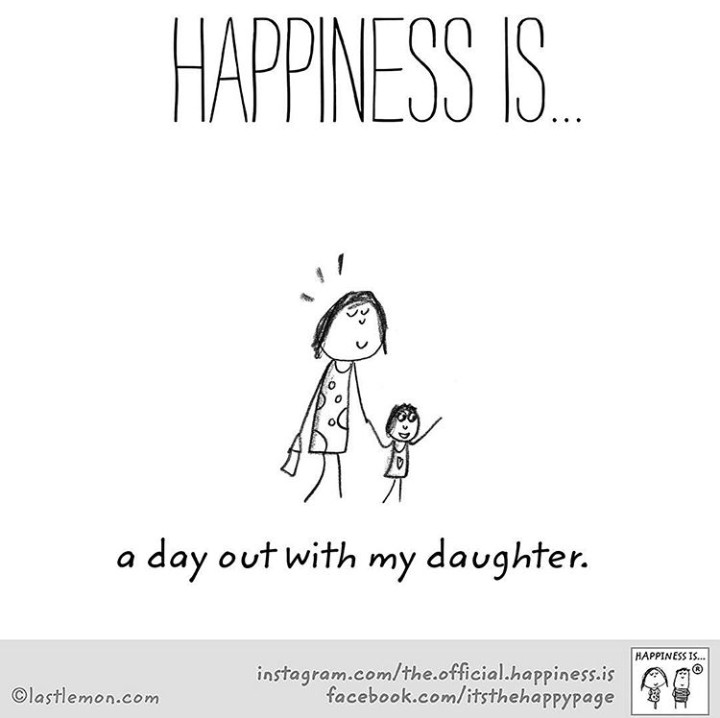 <p>Kadang, cuma pergi berdua bareng anak perempuan kesayangan aja rasanya bahagia banget. (Foto: Instagram @the.official.happiness.is)</p>
