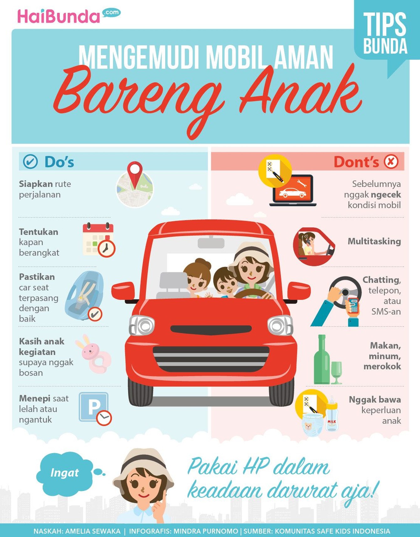 Mengemudi itu nggak bisa sembarangan, coba cek deh tips berikut ini ya, Bun.