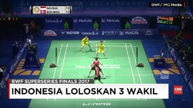 VIDEO: Tiga Wakil Indonesia di BWF Super Series Finals 2017