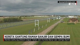 Kereta Gantung Ramah Banjir dan Gempa Bumi