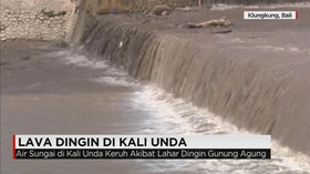 Lava Dingin di Kali Unda