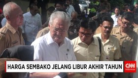 Mendag Pantau Harga Sembako Jelang Natal