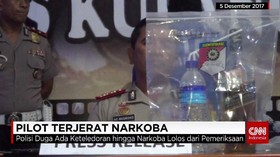 Pilot Membawa Narkoba