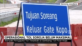 Menjajal Soroja, Tol Baru di Bandung