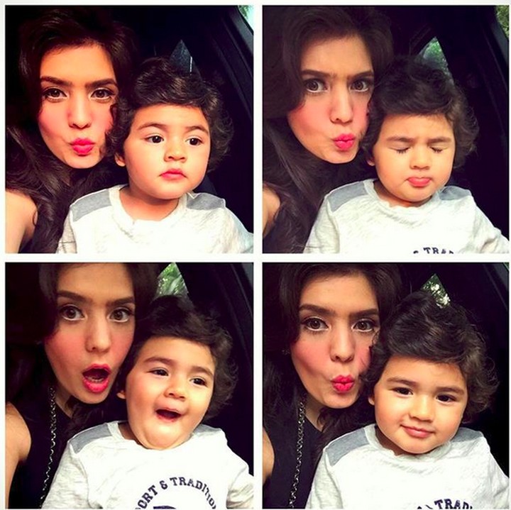 <div>Bener-bener ya, Carissa sama Quenzino kayak anak kembar deh. (Foto: Instagram/ @carissa_puteri)</div><div> </div>