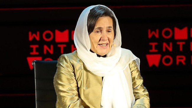 Ibu Negara Afghanistan Rula Ghani dan Presiden Joko Widodo membahas pertukaran ulama, saat bertemu di Istana Kepresidenan Bogor pada Selasa (5/12).