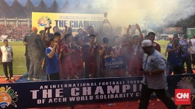 PSSI Diduga Tunggak Rp1,5 Miliar Tsunami Cup 2017