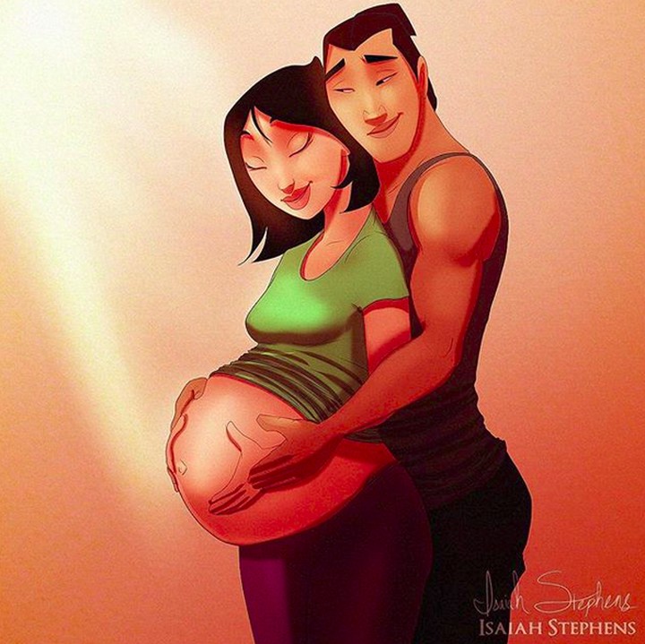 <p>Begini maternity photoshoot ala Mulan dan Shang.  </p>
