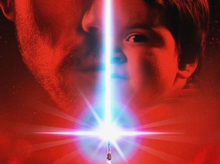 Foto-Foto Satu Keluarga Jadi 'Model' Poster Film Star Wars
