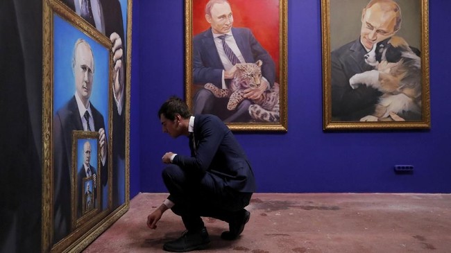 FOTO: Kala Vladimir Putin Jadi 'Superhero'