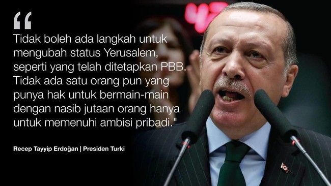 Ramai-ramai Mengecam Keputusan Trump Soal Yerusalem