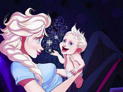 Potret Keseharian Putri Disney Saat Jadi Orang Tua