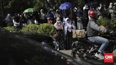 FOTO: Ramai-Ramai 'Lawan' Trump Soal Yerusalem Massa aksi berunjuk rasa di depan Kedubes AS. Mereka memprotes keputusan AS mengklaim Yerusalem sebagai ibu kota Israel .