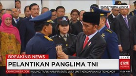 VIDEO: Pelantikan Panglima TNI Hadi Tjahjanto