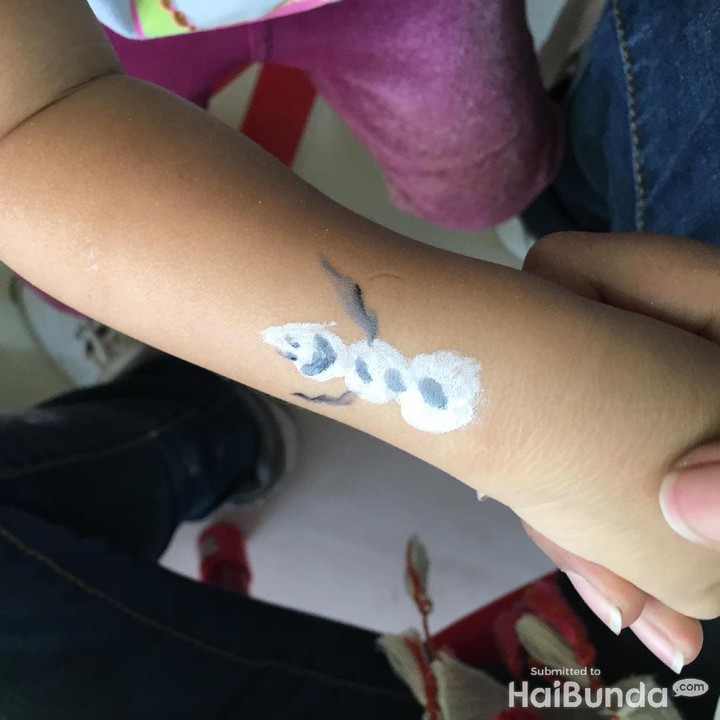 <p>Beginilah si Olaf versi mini. He-he-he.</p>
