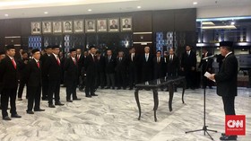 Lantik 22 Pejabat Baru, Jonan Mau Data ESDM Lebih Transparan
