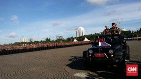 Hadiri Apel Kebangsaan FKPPI, Jokowi Tekankan Bela Negara