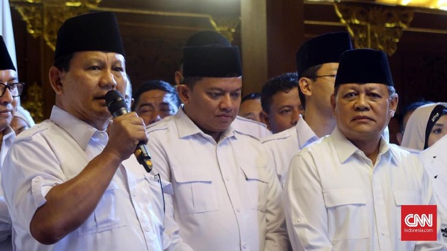 Ketua Umum Gerindra Prabowo Subianto mengatakan telah meminta masukan dari pemimpin daerah, kiai, habaib, dan cendekiawan sebelum mengusung Sudrajat.