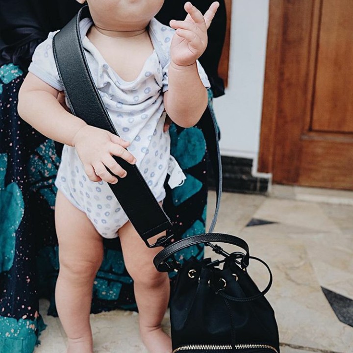 <div>Kayak udah gede ya? (Foto: Instagram @missnyctagina)</div>