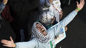 FOTO: Aksi Bela Palestina di Berbagai Negara