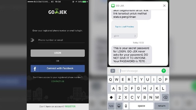 Mulai 30 April 2018, pengguna layanan transportasi online Gojek akan terkena biaya jasa pengisian ulang Gopay Rp1.000 per transaksi.