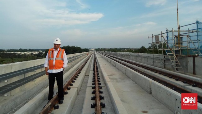 Kementerian Perhubungan tengah mengejar pengoperasian LRT Palembang sebelum pelaksanaan ASIAN Games. Tarif LRT tersebut bakal dipatok hanya Rp5 ribu.