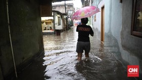 Hujan Guyur Jakarta, Sejumlah Titik Tergenang Air