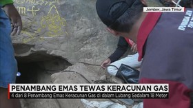 Penambang Emas Tewas di Lubang 18 Meter