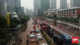 Hujan Sebentar, Genangan Air Kembali Kepung Jakarta