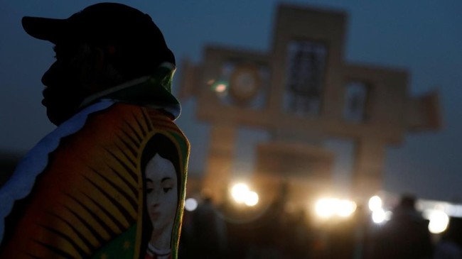 FOTO: Khidmat Memuja Bunda Maria di Meksiko