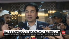 VIDEO: Aziz Syamsuddin Batal Gantikan Setnov di DPR