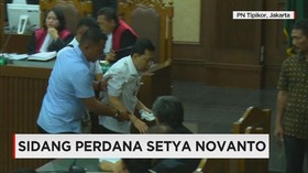 Drama Sidang Perdana Setya Novanto